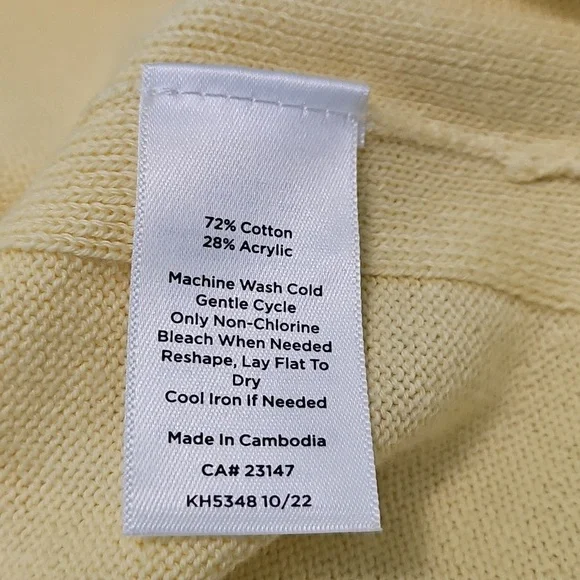 Talbots Lightweight Cardigan Sweater Small NEW - Picture 5 of 5